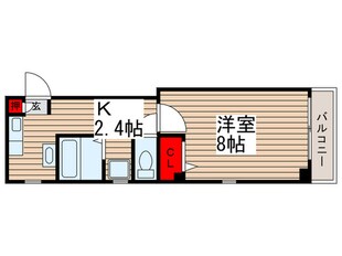 パレスホリケ５の物件間取画像